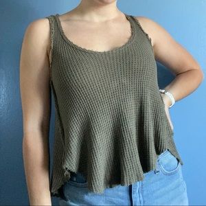 Paper Crane Textured Tank